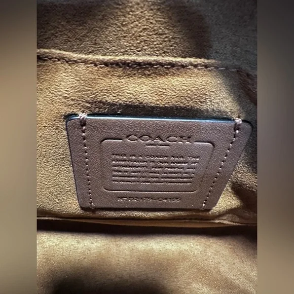 Coach Georgie Saddle Bag In Colorblock With Whipstitch NWOT MSRP: $398.00 - Picture 16 of 16